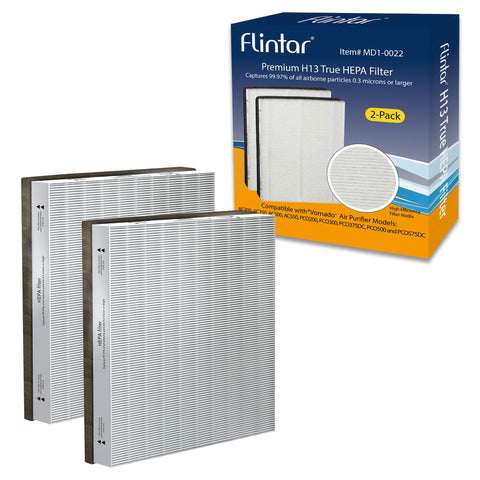 Flintar MD1-0022 filter pack for AC300 captures fine particles for cleaner air.