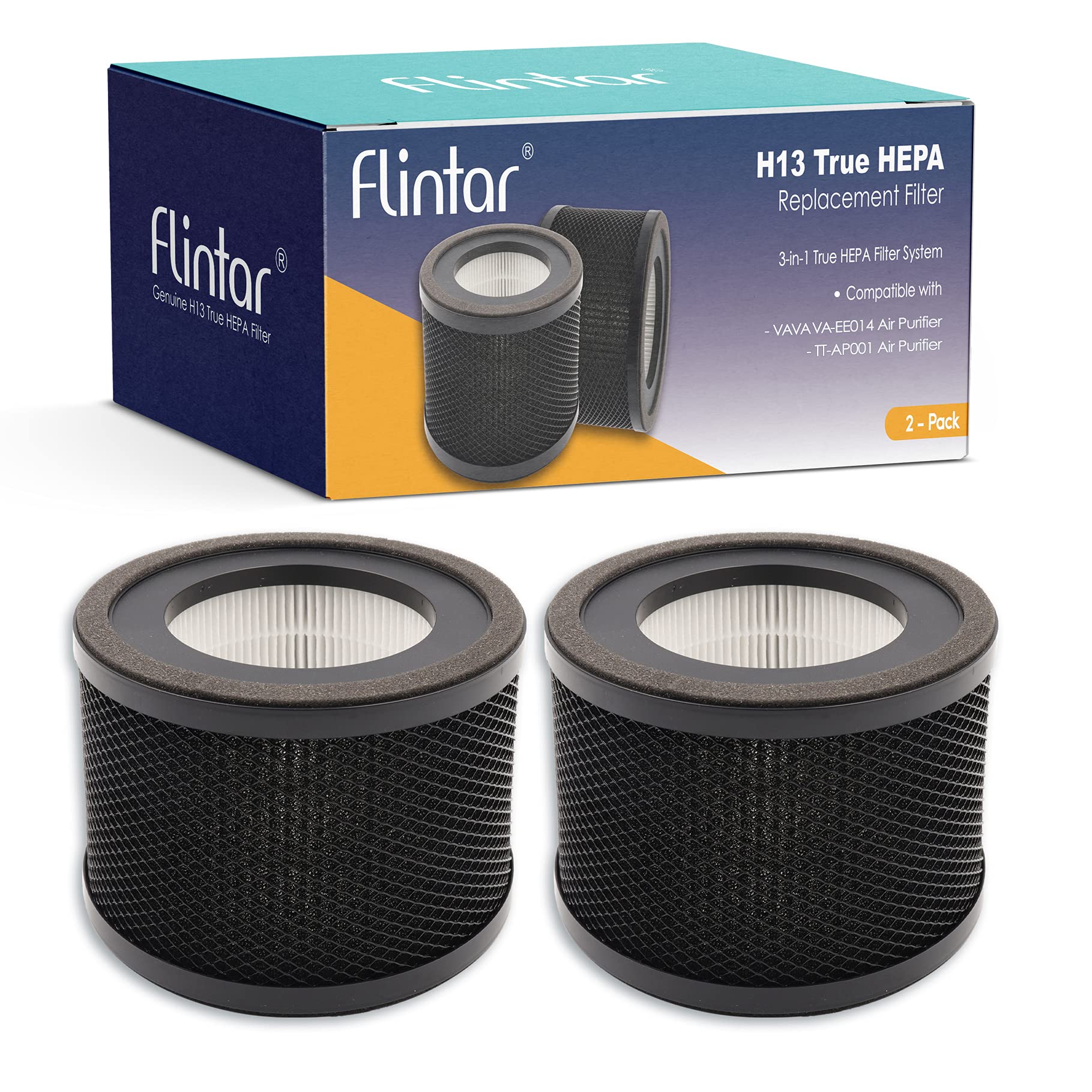 Flintar TT-AP001 pre-filter traps large particles for cleaner indoor air.