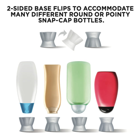 Flip-It easy-to-use system makes bottle emptying simple for all users