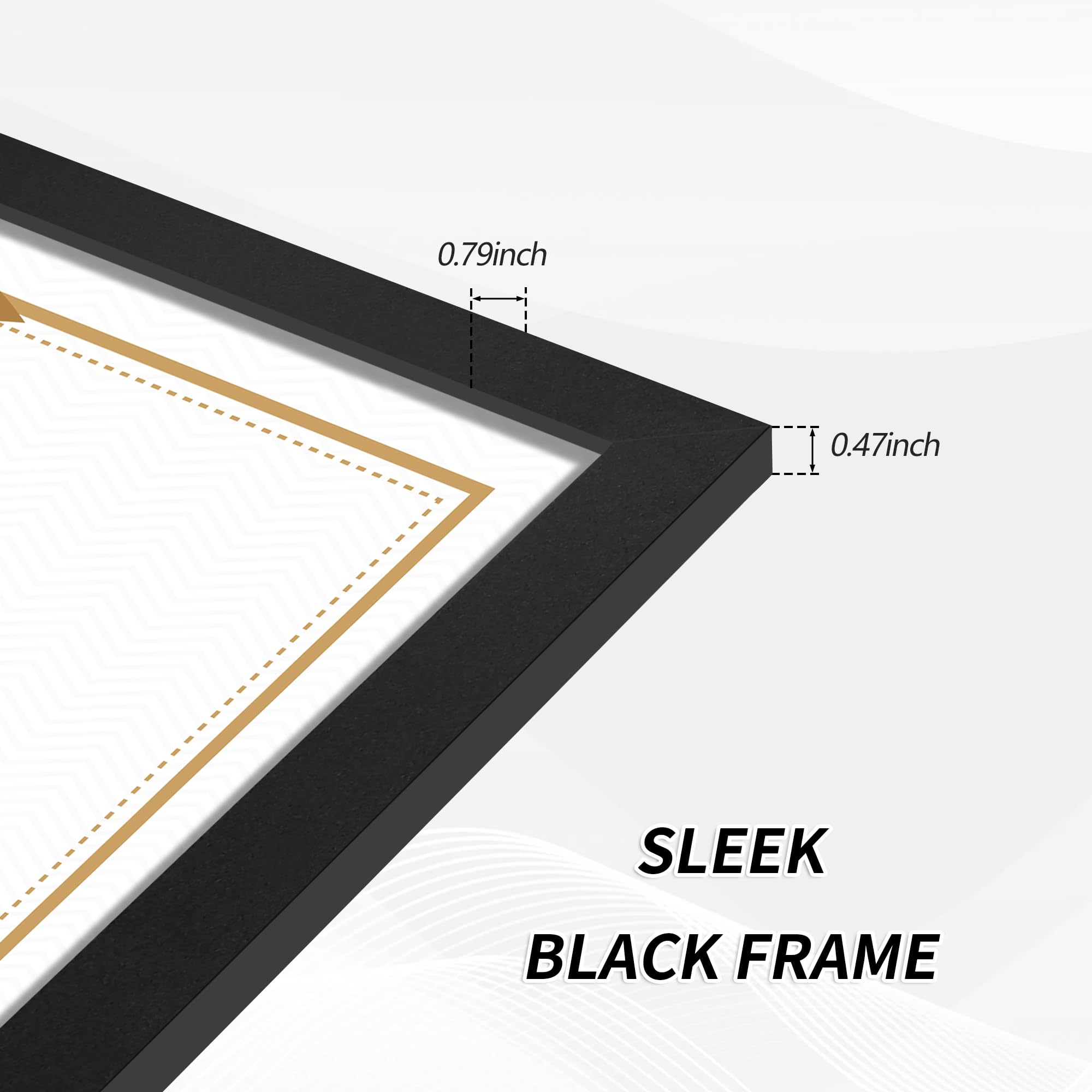 Flocey packaging presents gift-ready framing for graduations
