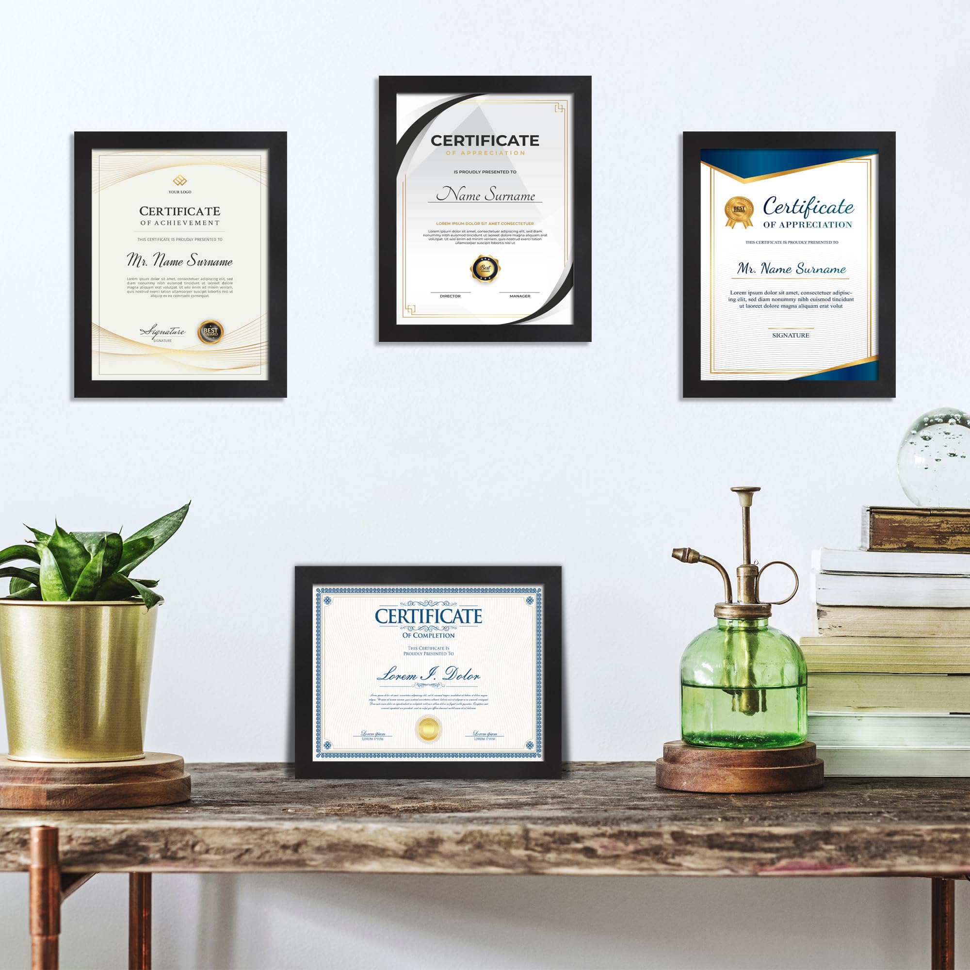 Flocey gift-ready frame pack ideal for graduations and office decor