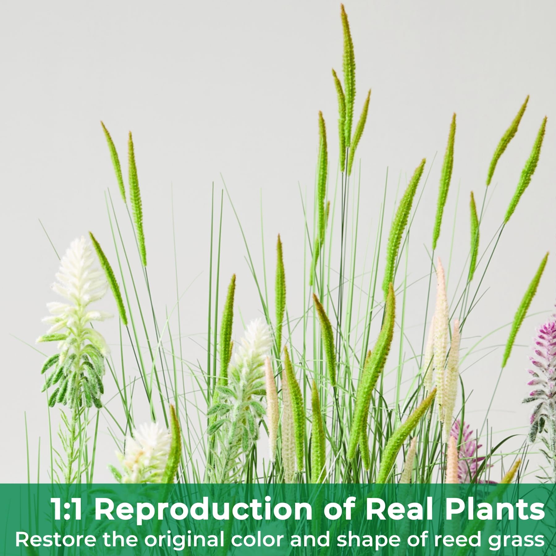 FloraFairy artificial horsetail 4ft adds tall greenery for events.