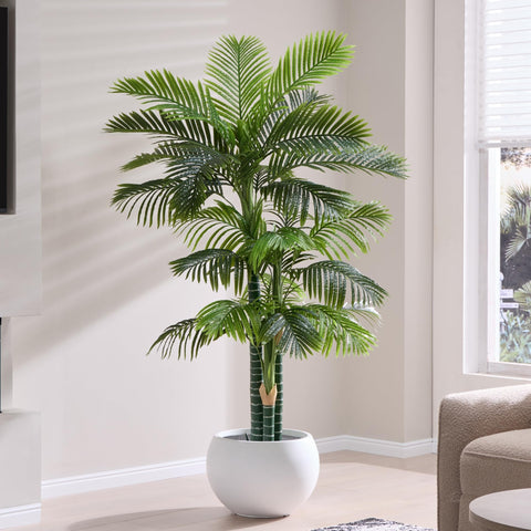 FloraFairy lifelike texture enhancing tropical vibes without watering.