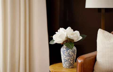 FlorisDecor all-season decor magnolia adds timeless beauty year-round