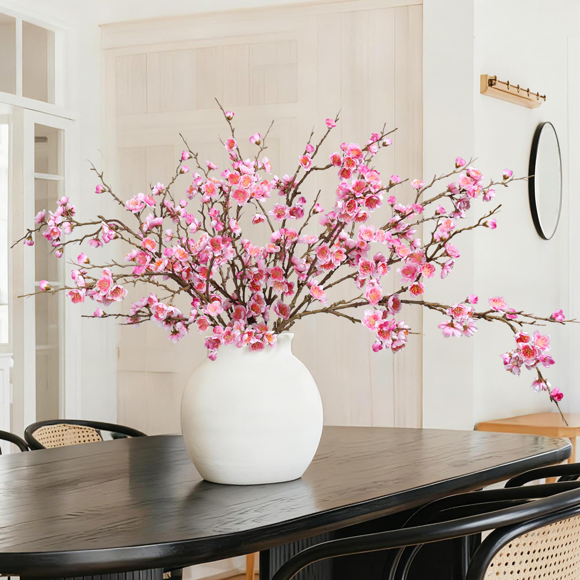 Florisso pink cherry blossom branch for DIY arrangements and styling ideas.