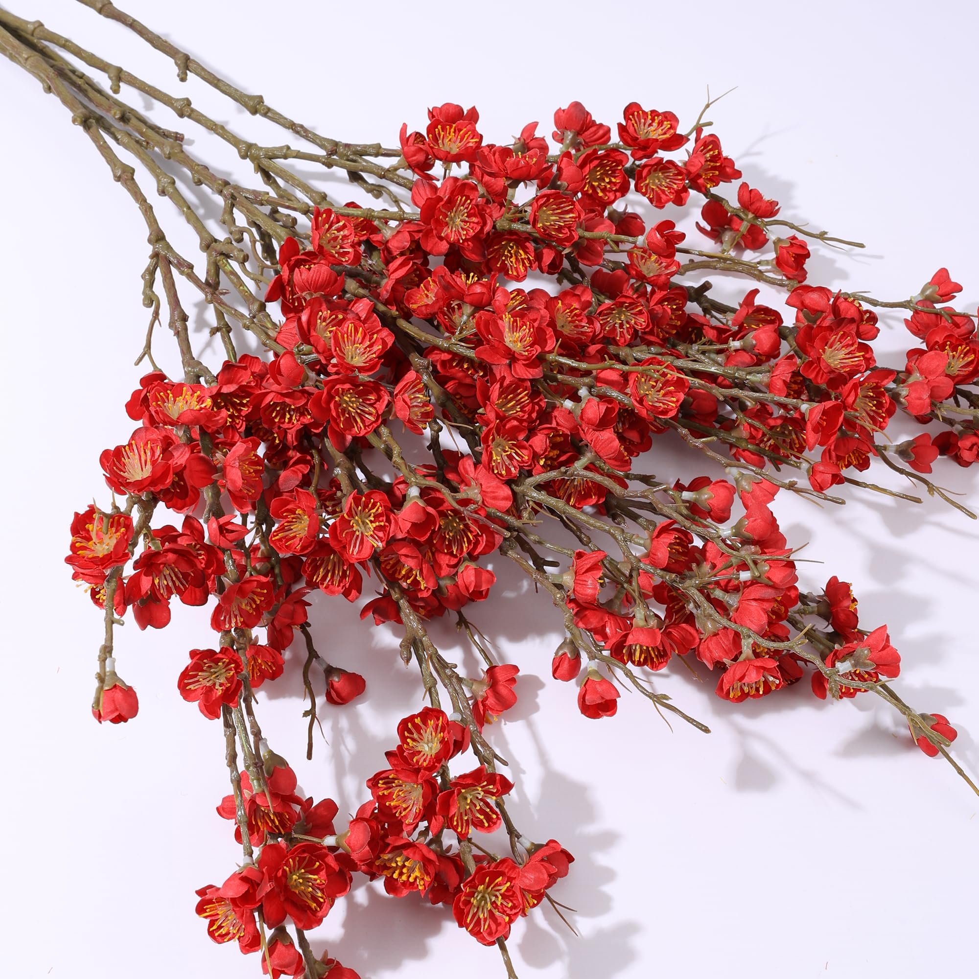 Florisso durable artificial cherry blossom branch for repeated use