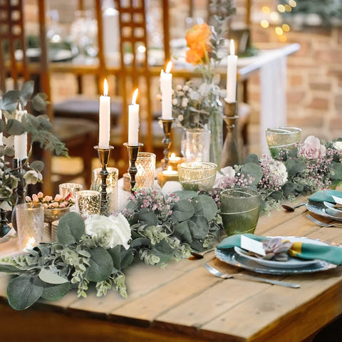Florlab table garland ideal for weddings and dining events