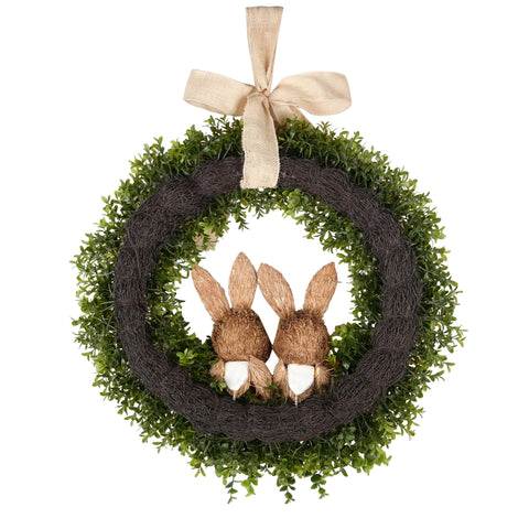 FLOROAD wreath for wall or window display, easy to hang.