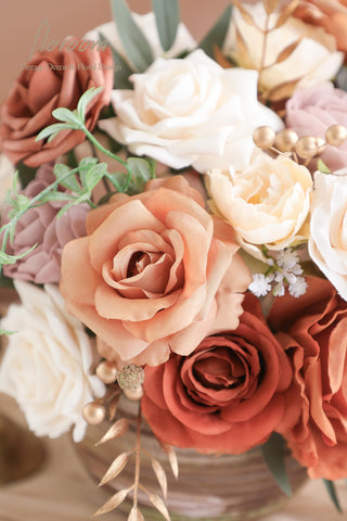 Floroom lifelike flowers for cake toppers, walls, and vases