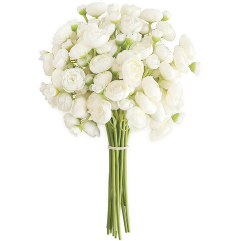 Floroom ranunculus ivory bouquet-fillers for elegant wedding decor.