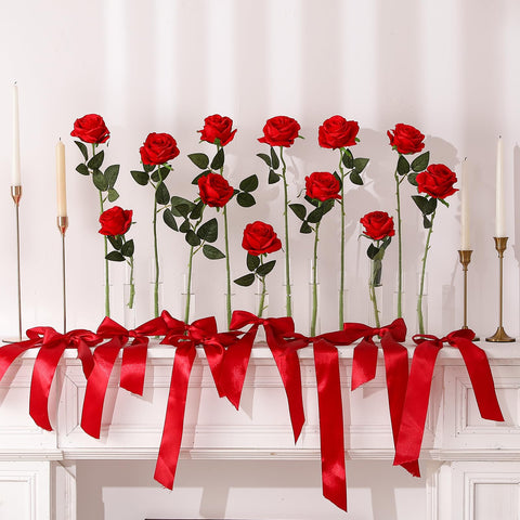 FLORRALIA Hawesome durable, maintenance-free roses provide long-lasting decor.