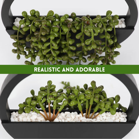 Floweroyal 8.3-inch lanyard enables easy hanging anywhere.