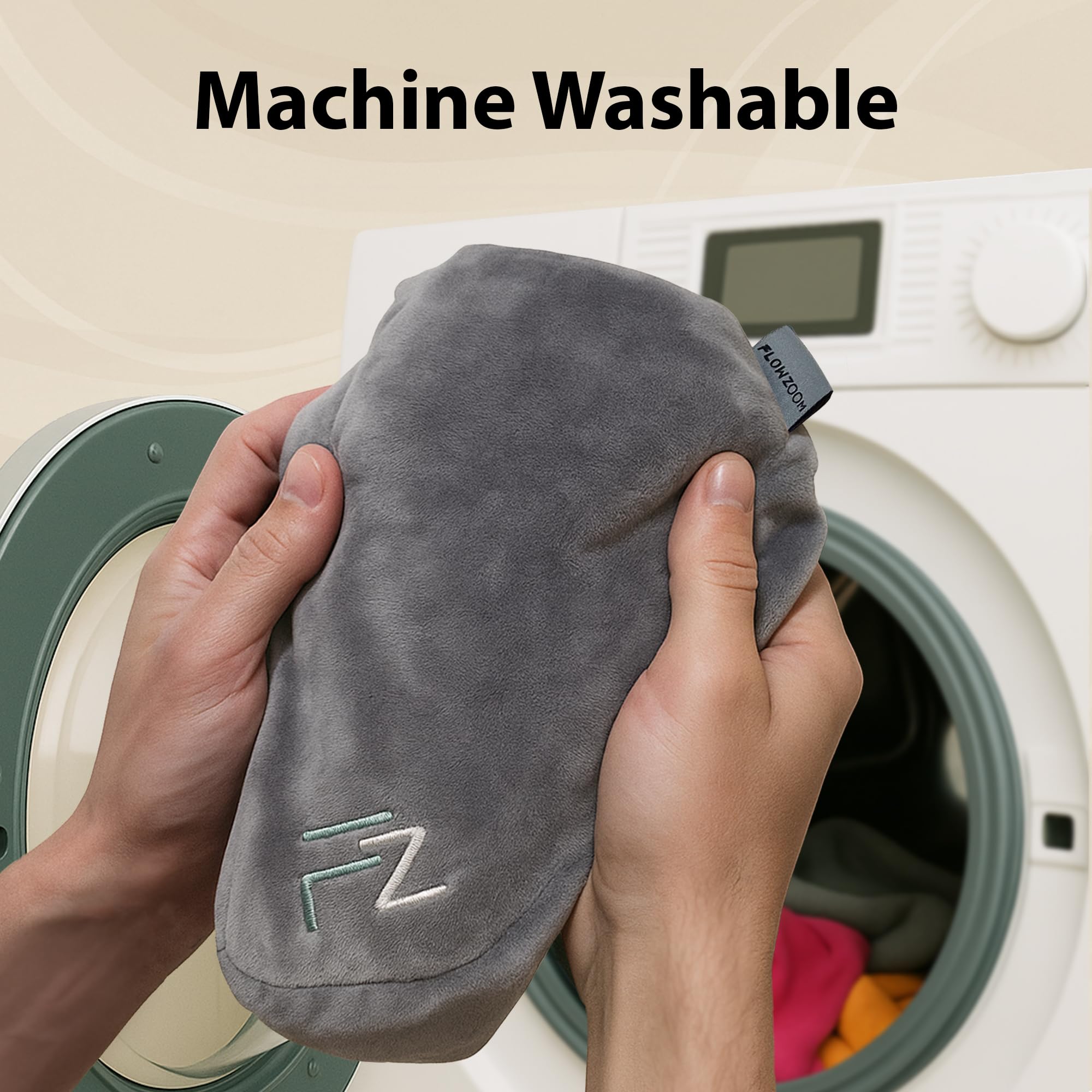 FLOWZOOM Air Pillow includes earplugs and a gift box for ready-to-go trips.
