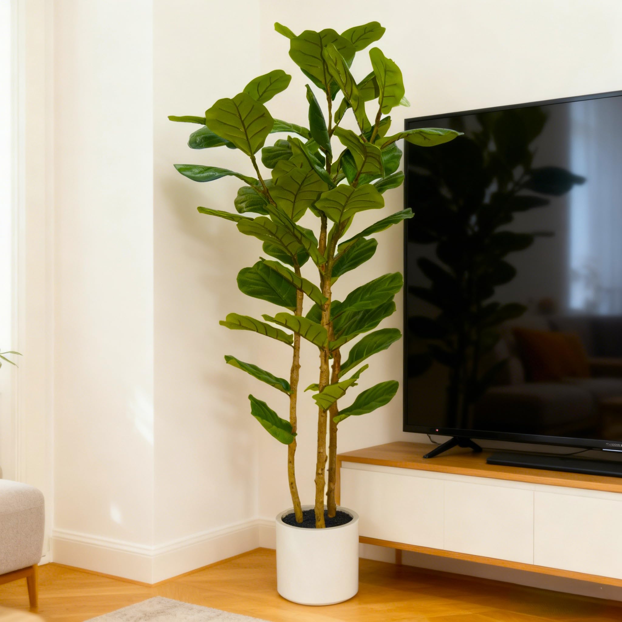 FLRLIVING floor plant elevates modern spaces with minimal effort