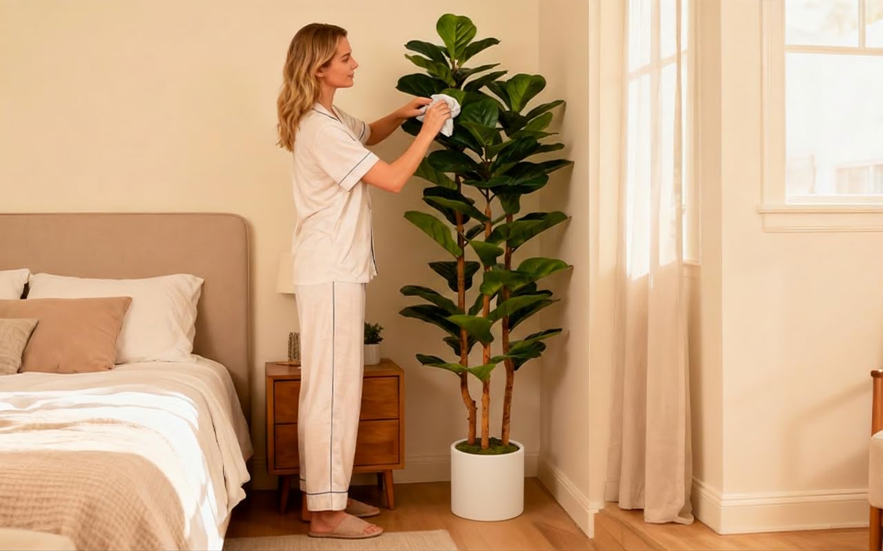 FLRLIVING no-maintenance plant suits busy homes and travelers