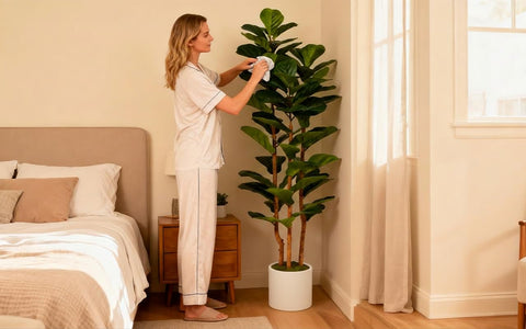 FLRLIVING no-maintenance plant suits busy homes and travelers