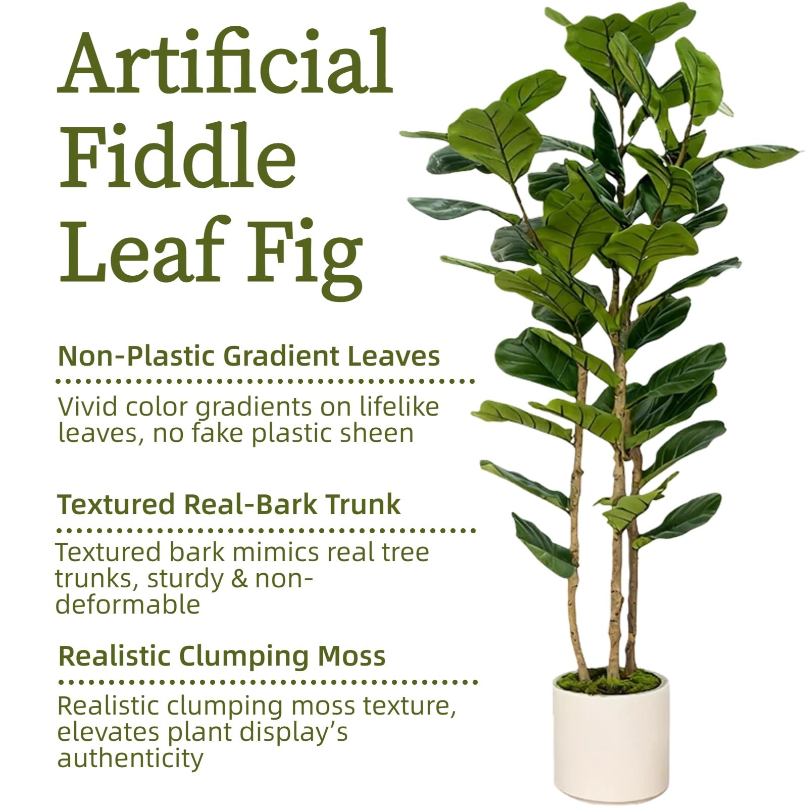 FLRLIVING office decor adds elegance with low maintenance
