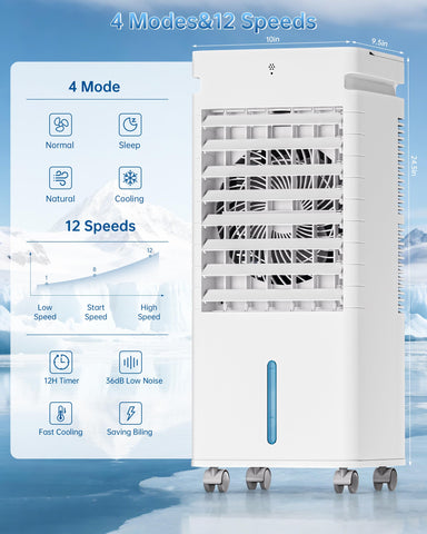 Fluencara remote control in use, convenient operation from across the room.
