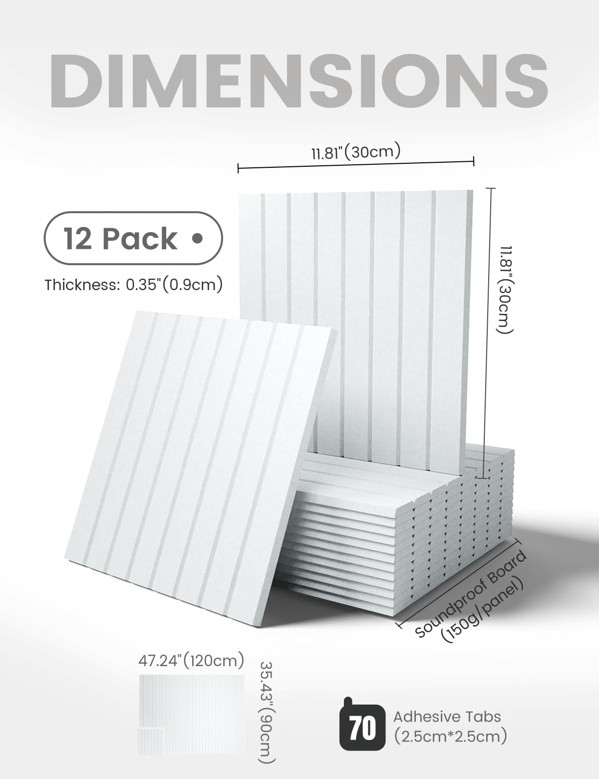 Fluxynara 12-tile layout demonstrates versatile configuration options on a wall