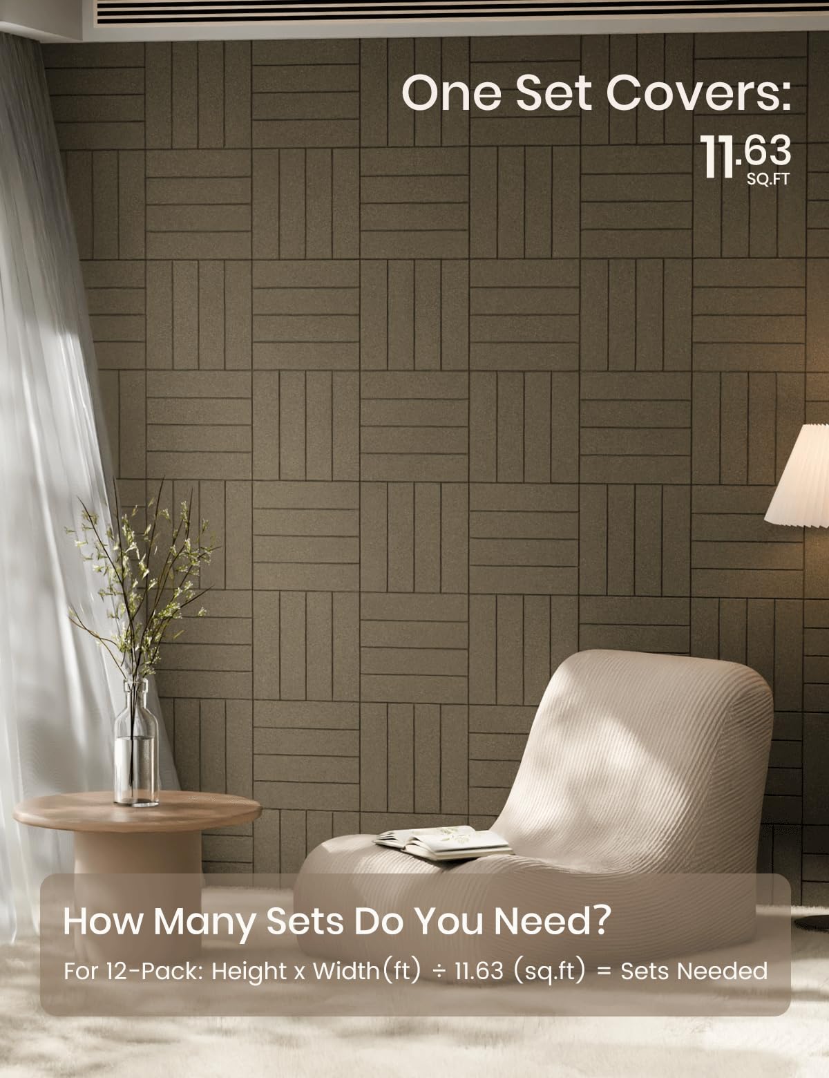 Fluxynara 150g tiles provide sturdy surface with a premium feel.