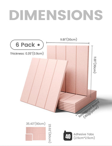 Fluxynara adhesive tabs securing tiles to smooth wall with damage-free removal