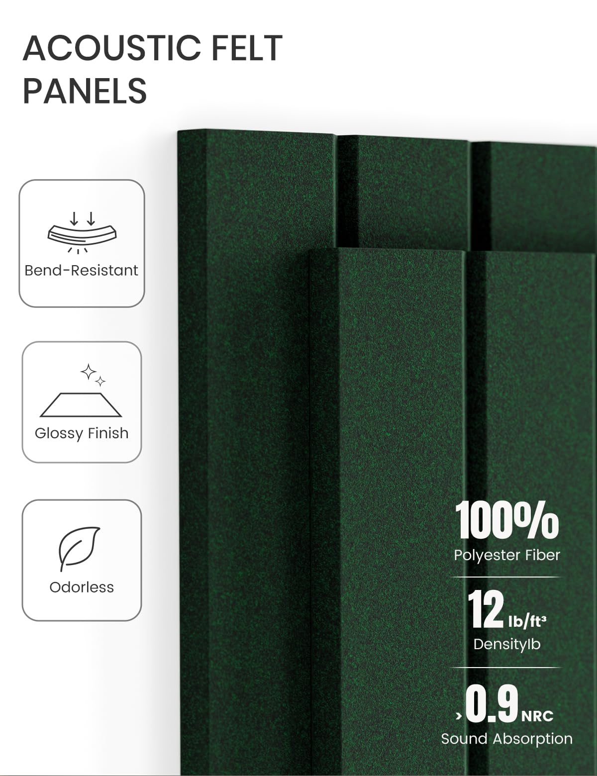 Fluxynara adhesive tabs provide clean, damage-free hanging on smooth walls.
