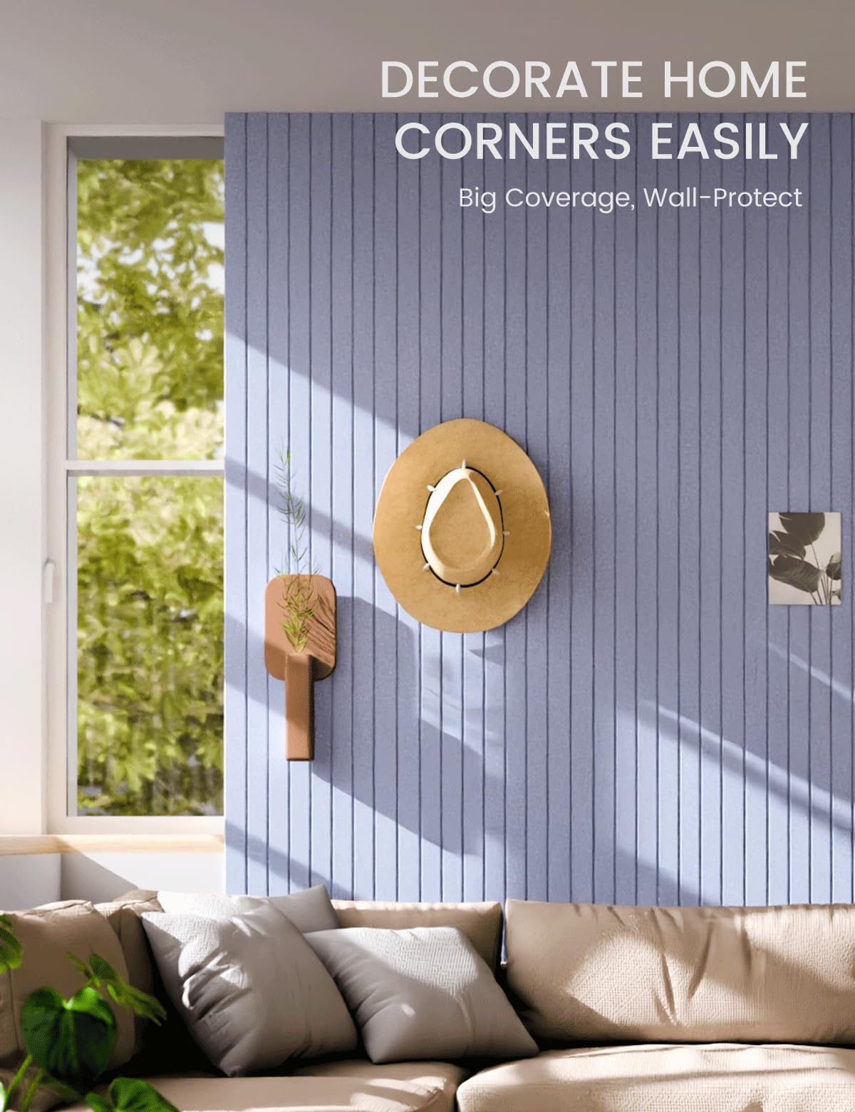 Fluxynara adhesive tabs ensure secure yet removable hanging on smooth surfaces