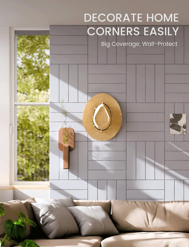 Fluxynara adhesive tabs provide damage-free hanging on smooth surfaces