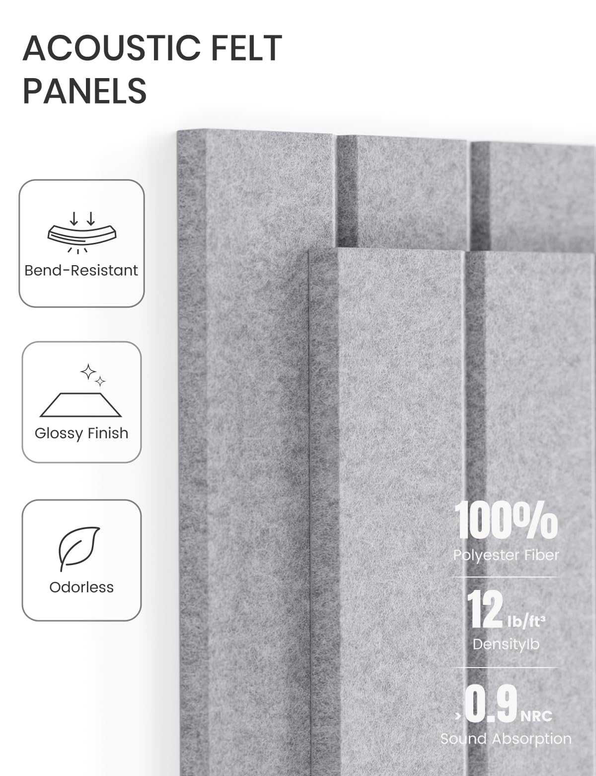Fluxynara 70 adhesive tabs for damage-free mounting on smooth surfaces