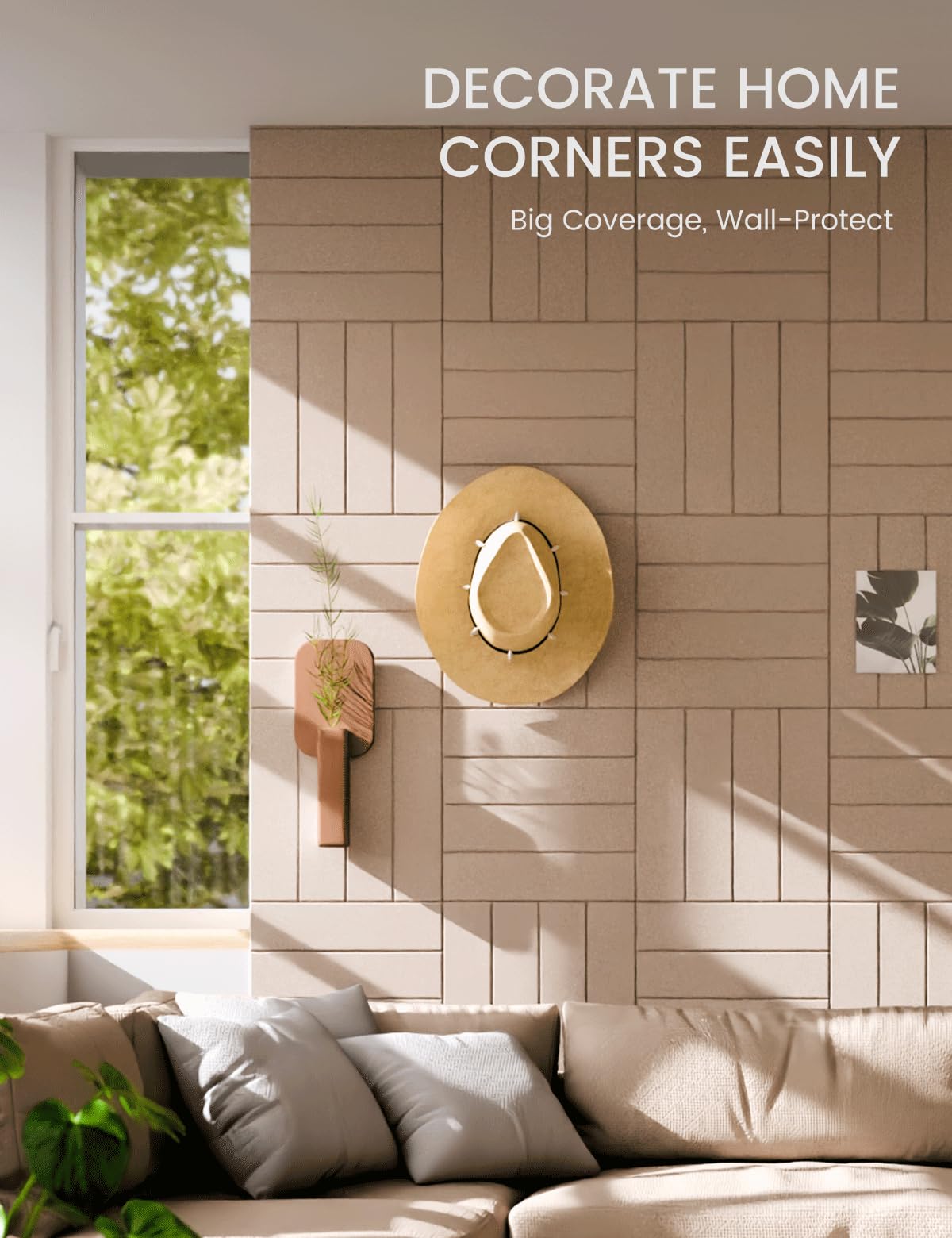 Fluxynara 70 removable adhesive tabs for damage-free hanging