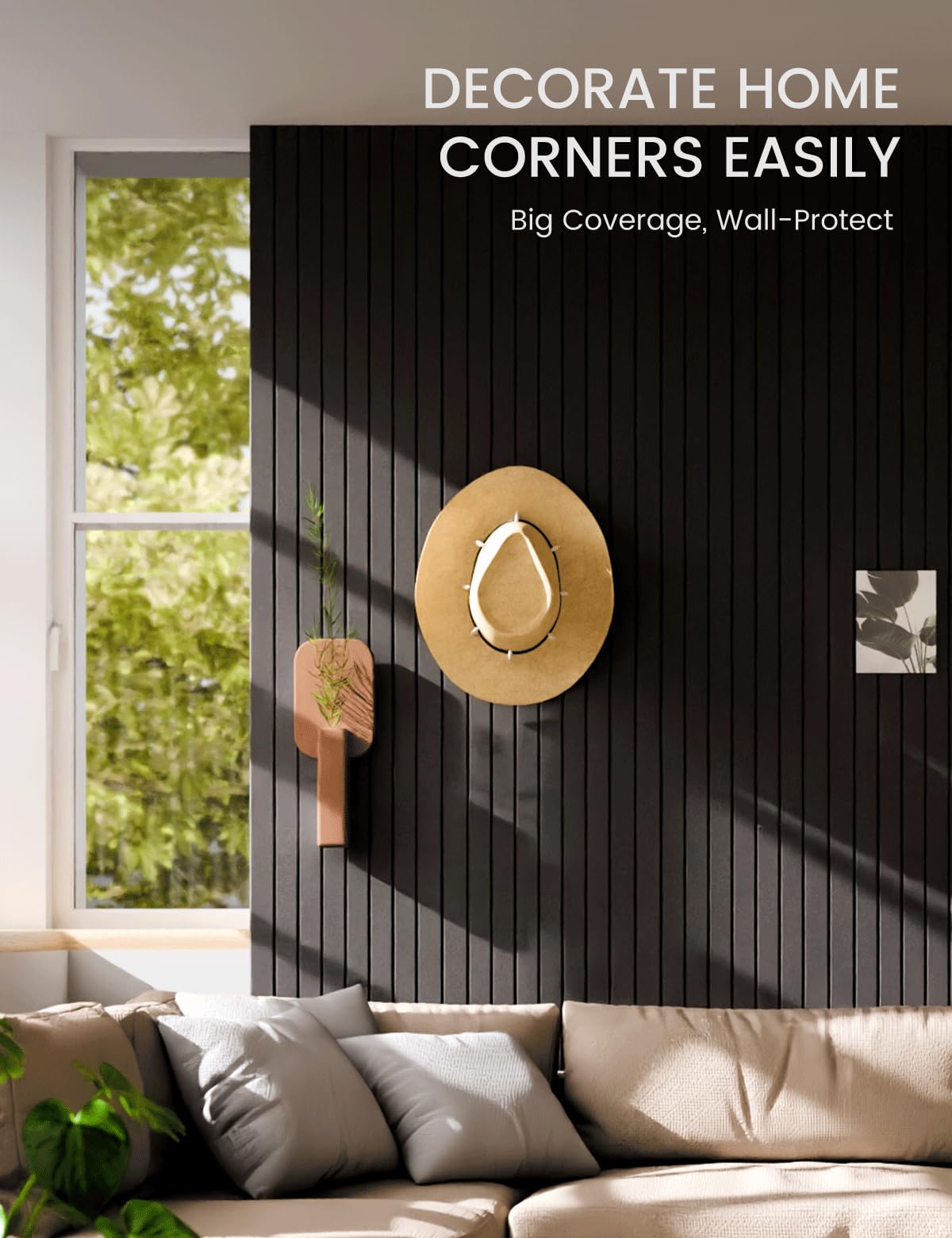 Fluxynara adhesive tabs provide secure mounting on smooth surfaces.
