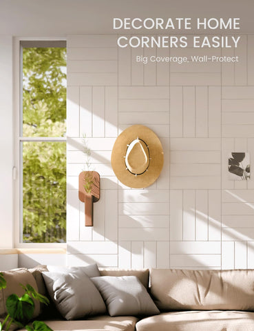 Fluxynara adhesive tabs shown for damage-free mounting.