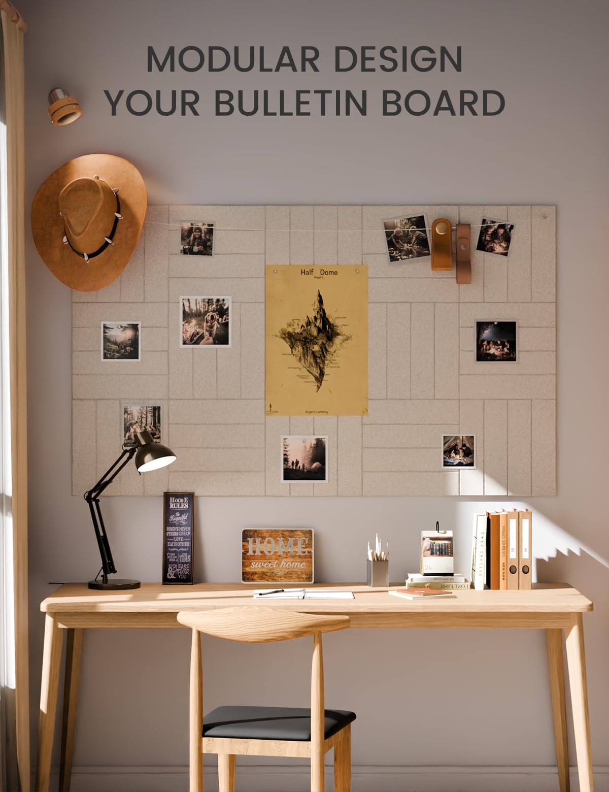 Fluxynara custom-layout bulletin board helps organize ideas and reminders efficiently.