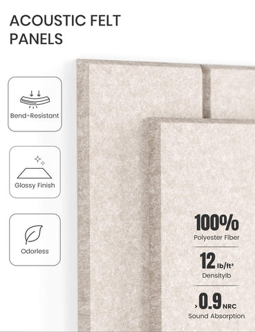 Fluxynara dense polyester felt creates a quiet, focused workspace ambiance.