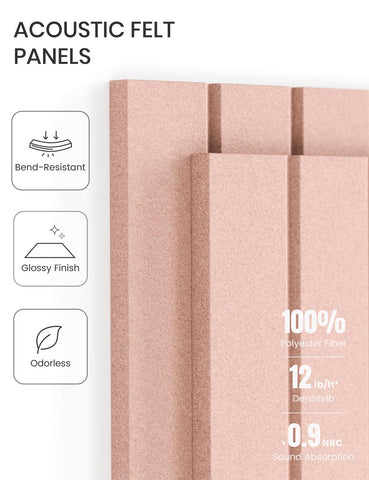 Fluxynara felt tiles 0.35-inch thick resist bending for a durable surface.