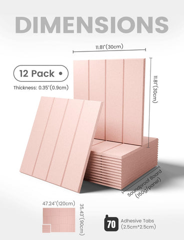 Fluxynara felt tiles closeup highlights dense texture for durable, reusable pinning.