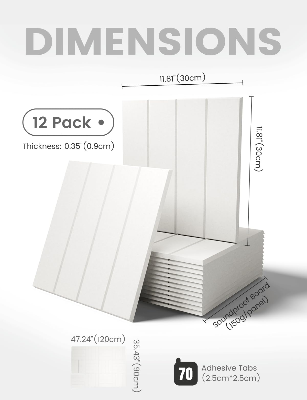 Fluxynara 12-pack felt tiles showcased for flexible layouts.