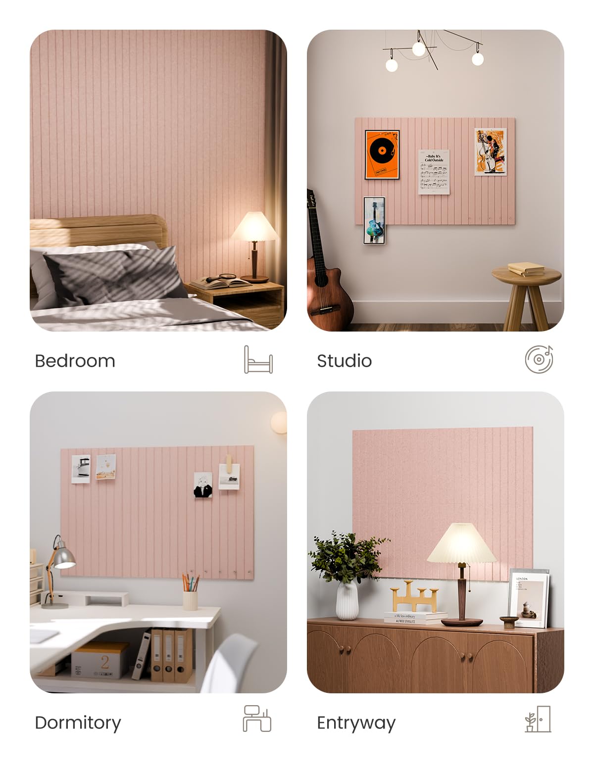 Fluxynara home office setup uses colorful tiles to brighten workspaces.