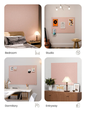 Fluxynara home office setup uses colorful tiles to brighten workspaces.