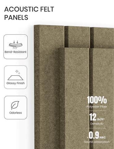 Fluxynara home-office setup with warm earth brown board for schedules