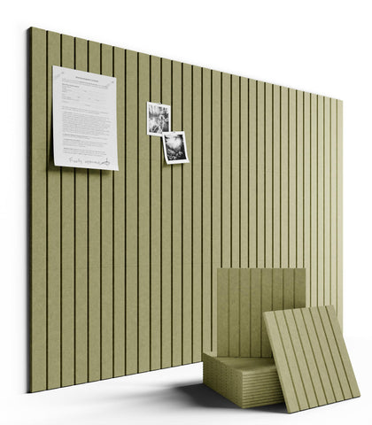 Fluxynara large felt bulletin board tiles arranged on wall for modular organization
