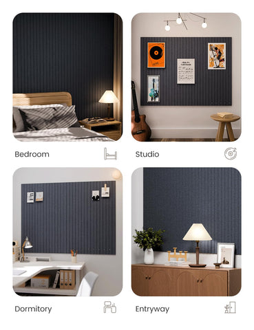 Fluxynara NRC up to 0-95 reduces echo in busy spaces.