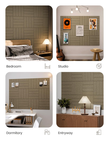 Fluxynara sound-absorption helps reduce echo for focused study or meetings.