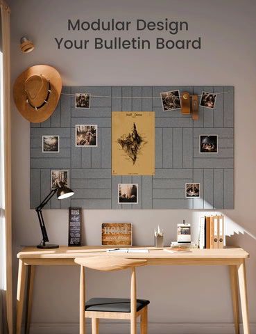 Fluxynara bulletin board offers NRC up to 0.95 for sound dampening.