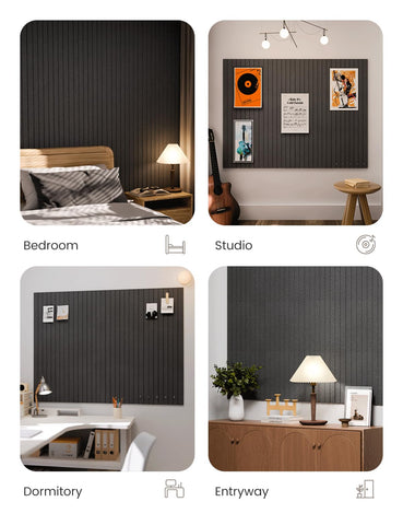 Fluxynara board designed for improved workspace acoustics