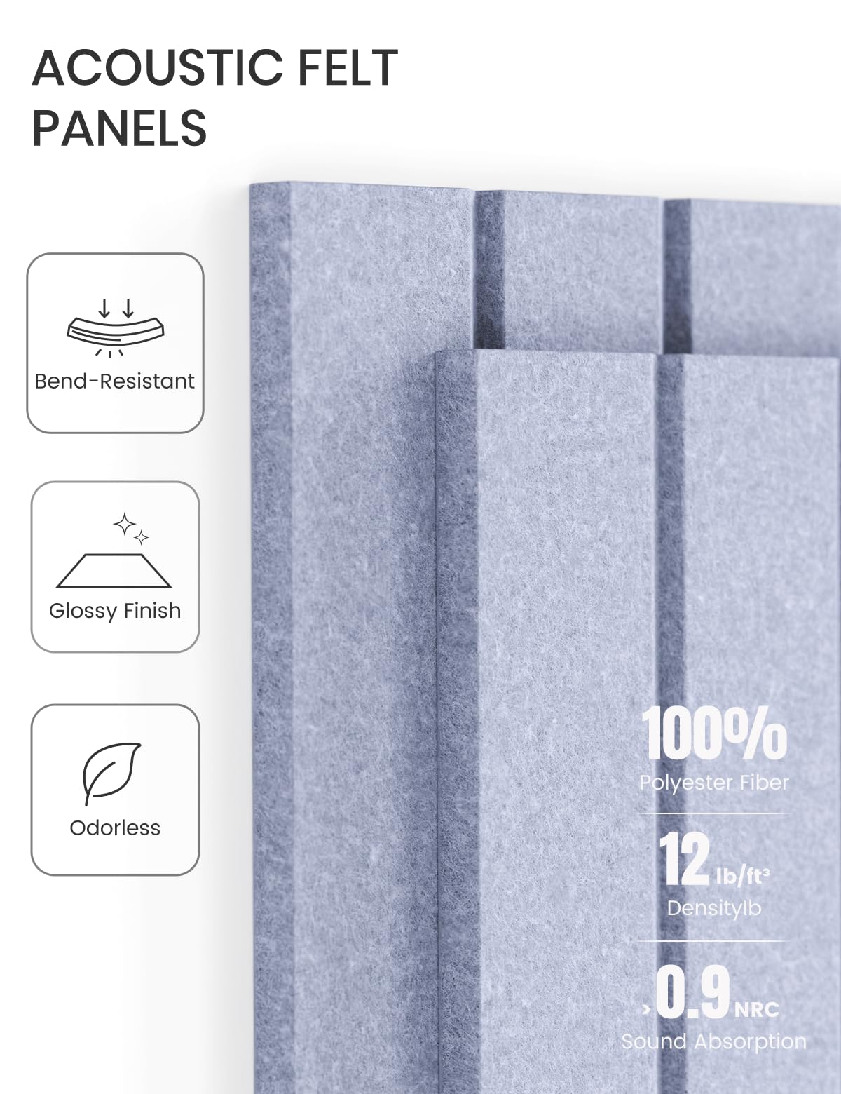 Fluxynara tiles show 9 mm thickness for durable, sturdy pinning and long-lasting use