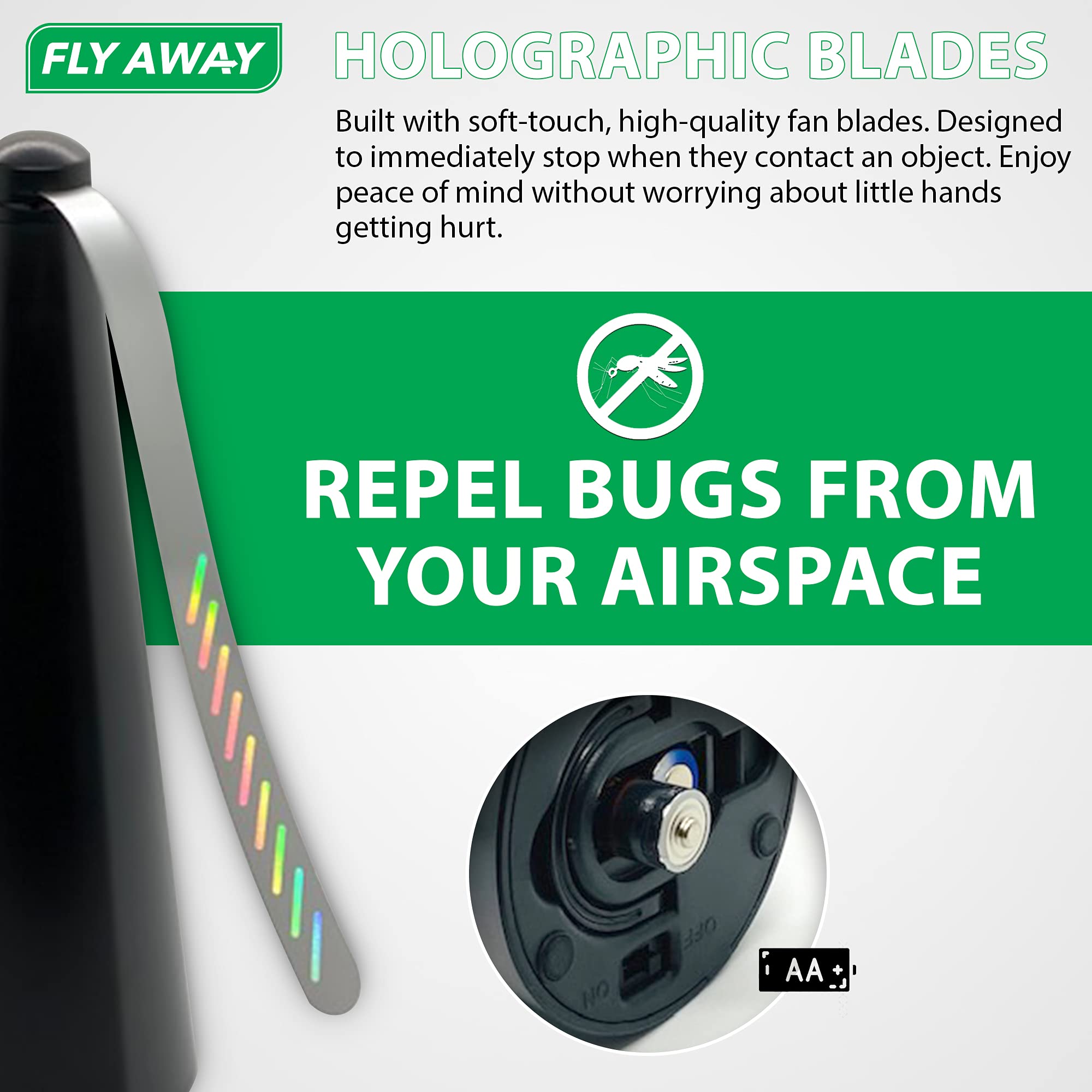 Fly Away quiet operation enhances a calm dining experience.