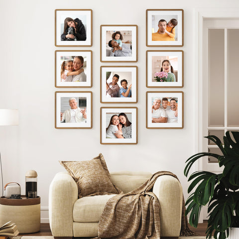 FLYJOE wall-ready frame ideal for diplomas, art, or memories.
