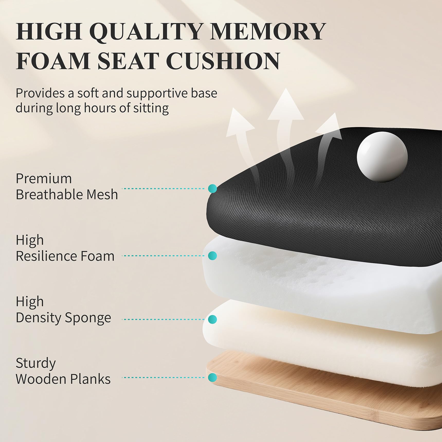 Flysky chair offers 360-degree swivel to reach gear with ease