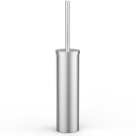 Flyzenvibe stainless steel toilet brush with long handle for hygienic cleaning